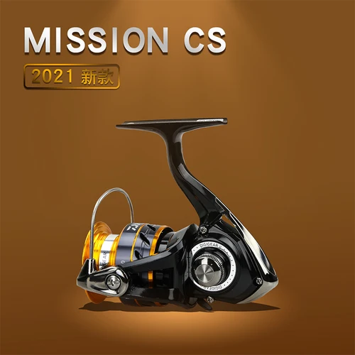 Imagen 2 del producto Carrete de pesca DAIWA MISSION CS 2000-4000 nuevo tamaño carrete de aluminio mecanizado ABS 2KG-6KG potencia 3 + 1BB