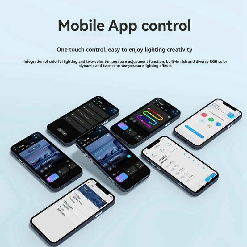 AA94-SP325E MESH Networking Synchrone RGBCCT LED-controller, LED-strip Meerdere controllers Gesynchroniseerde bediening