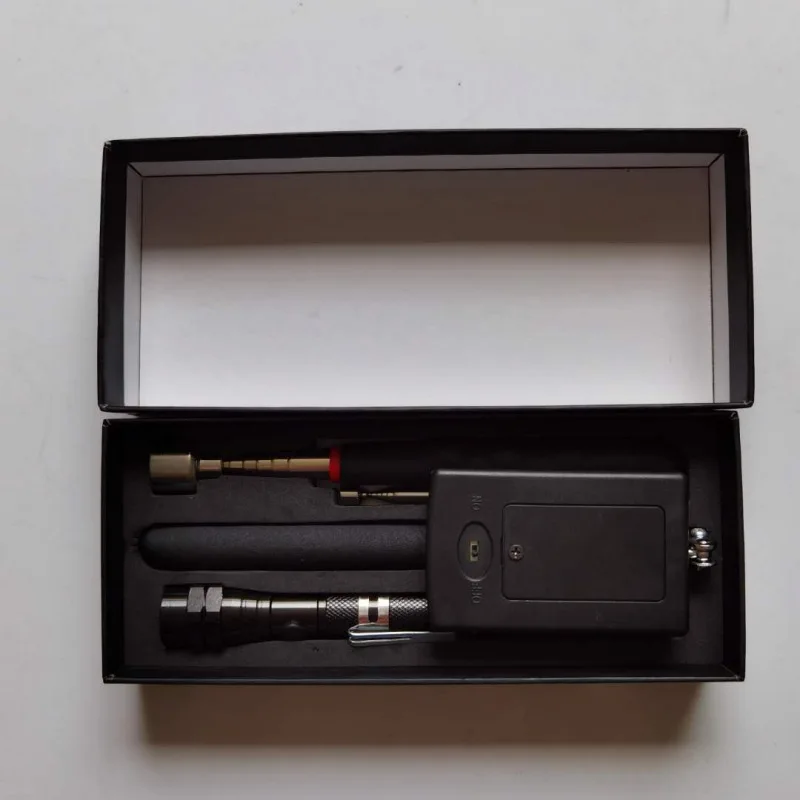 5‑Pcs Telescopic Inspection Mirror Magnetic Pick‑Up Tool Set With Box LED Light Car Chassis Check Tools