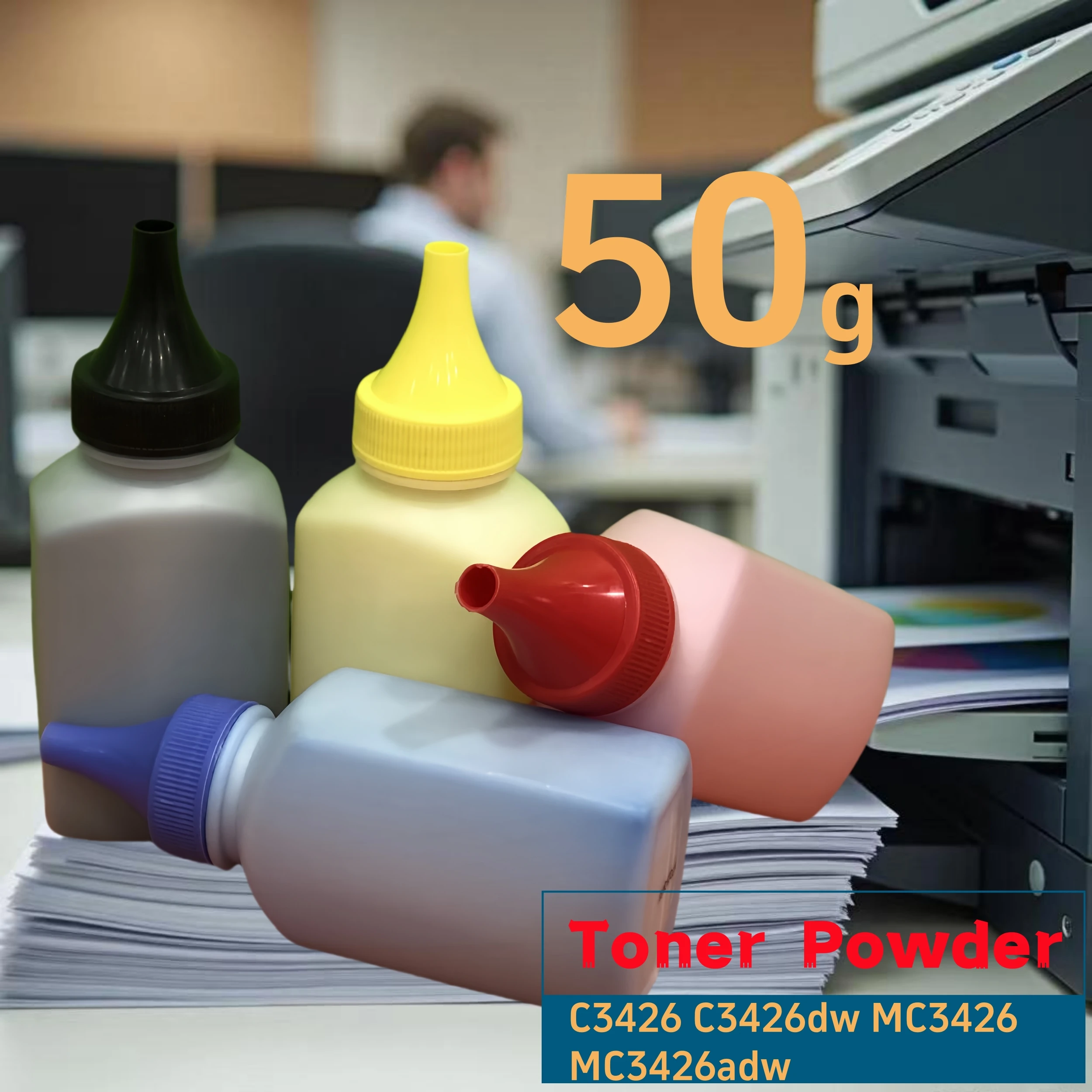 

Тонер GraceMate, 1 шт., совместимый с Lexmark C3426 C3426dw MC3426 MC3426adw C3326dw MC3224adwe C3224dw, тонер для заправки картриджей