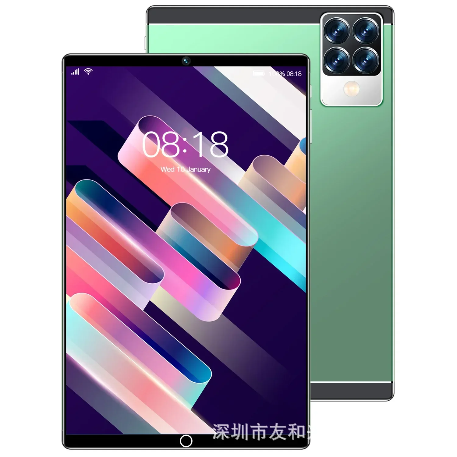 デュアルカメラ付きタブレットPC,5.1インチIPSスクリーン付きAndroid 