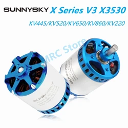 SunnySky X Series V3 X3530 KV220/KV445/KV520/KV650/KV860 Brushless Motors for RC Drone 40-70E Airplane Fixed Wing Helicopter