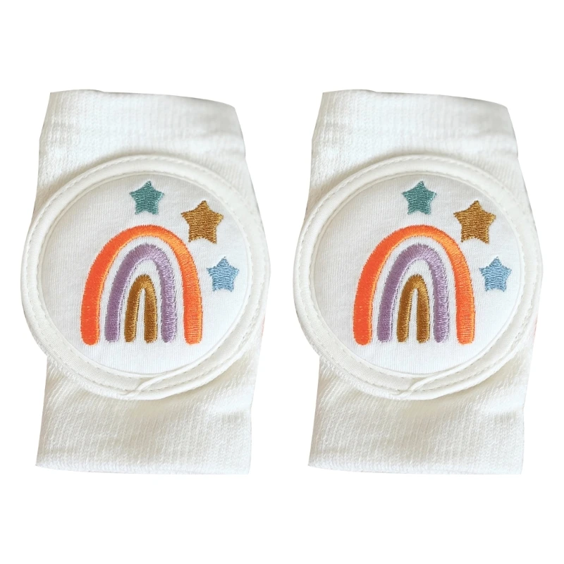 Baby Crawling Knee Pads High Stretch Knee Protectors Non-fluorescent Kneepads