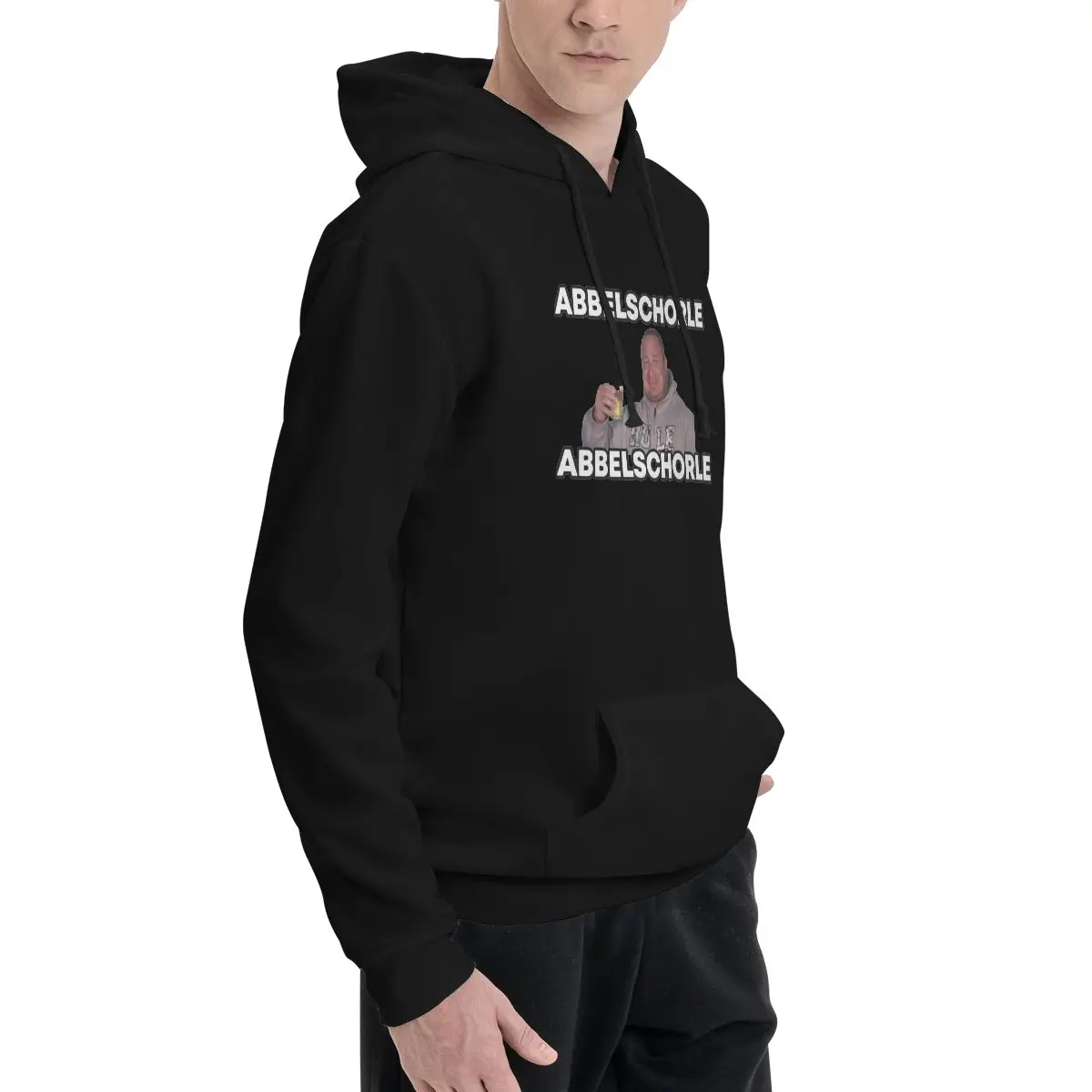 Markus Ruhl Meme Apfelschorle Classic Polyester Hoodie Men's Sweatershirt Warm Dif Colors Sizes