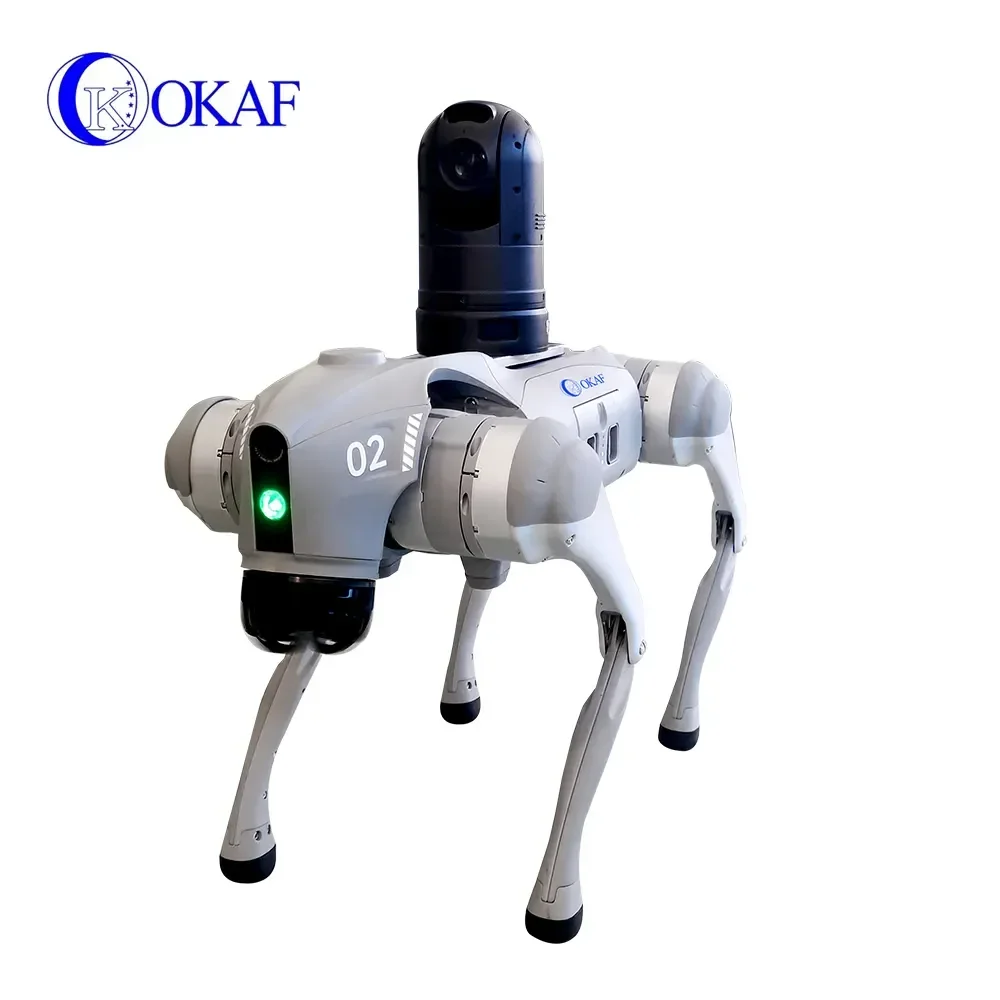 OKAF Go2 Smart Robotic Dog: AI Quadruped Robot With Network Camera For Adults, Tech Enthusiasts & Monitoring