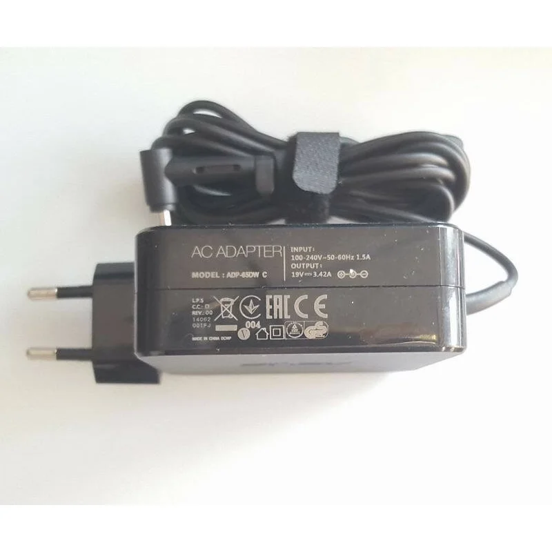 A+EU 19V 3.42A 65W AC Charger Adapter Power Supply 4.0mm For ASUS ZenBook UX32A