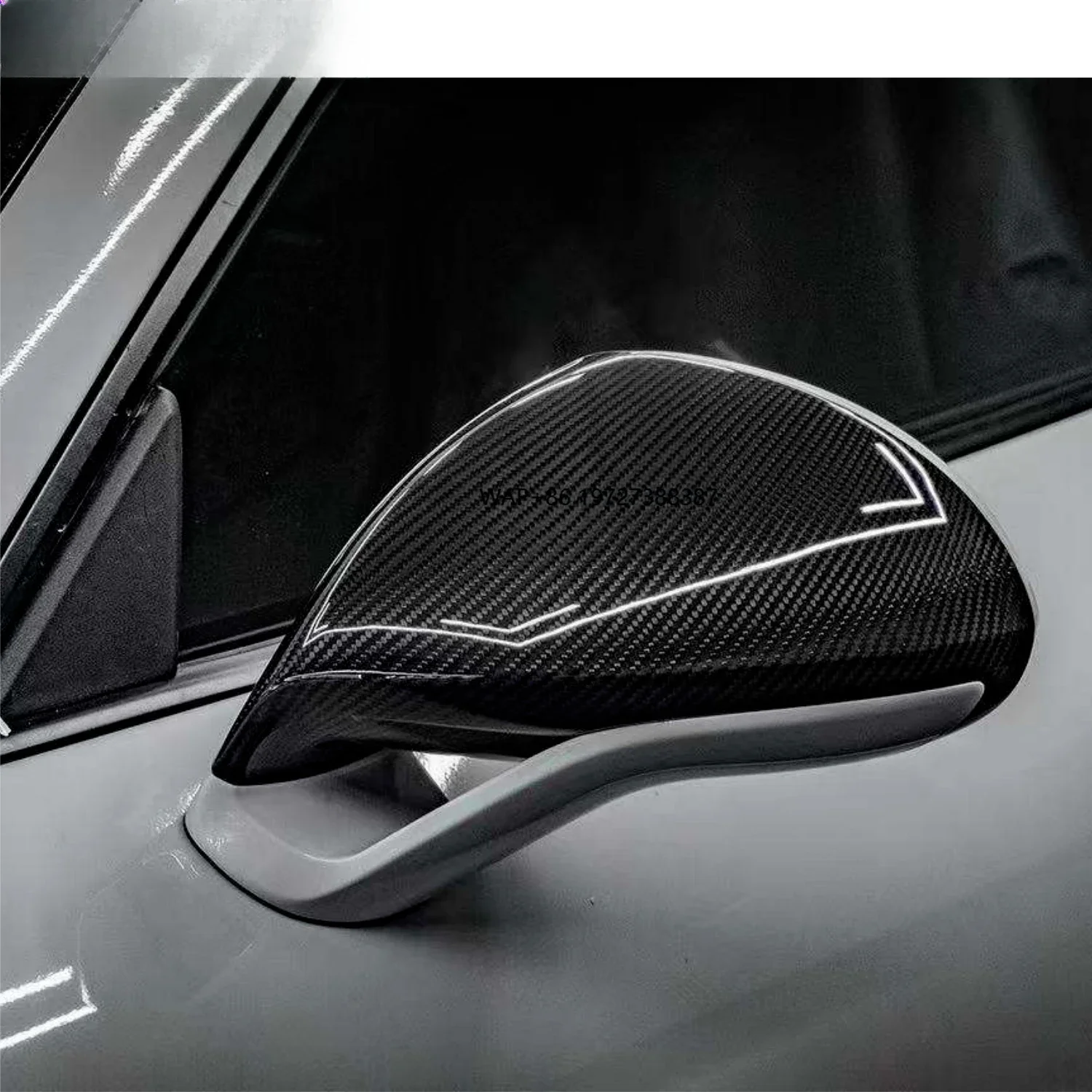 

Hot Selling Dry Real Carbon Fiber Car Mirror Covers for 991 GT3 Rearview Mirror Cover