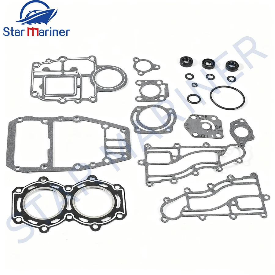 

Комплект прокладок головки блока цилиндров 11410-93832 11410-93833 для подвесного мотора Suzuki 2T 9.9HP 15HP DT9.9 DT15 2-цилиндровый 11410-93835