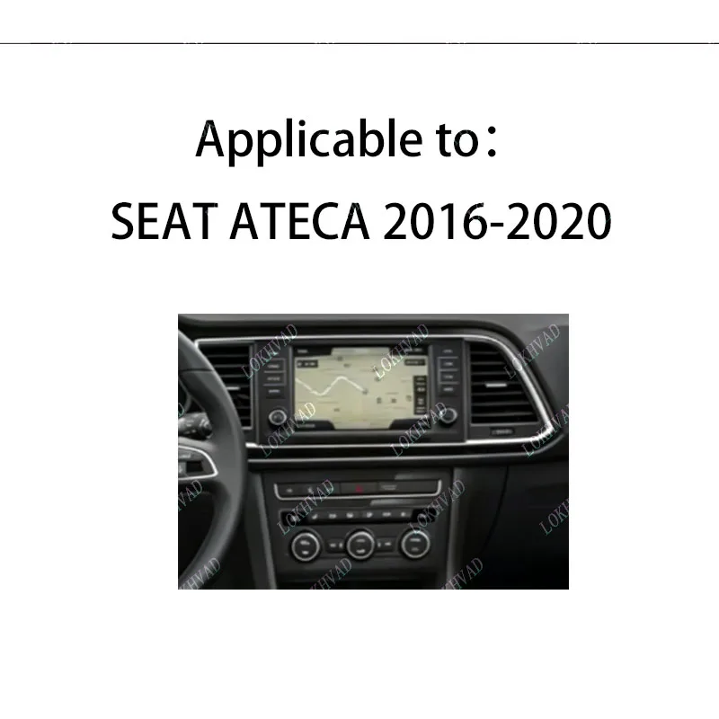 For SEAT ATECA 2016-2020 9INCH Car MP5 Radio Android stereo Harness screens accessories navigation dashboard cable frame canbus