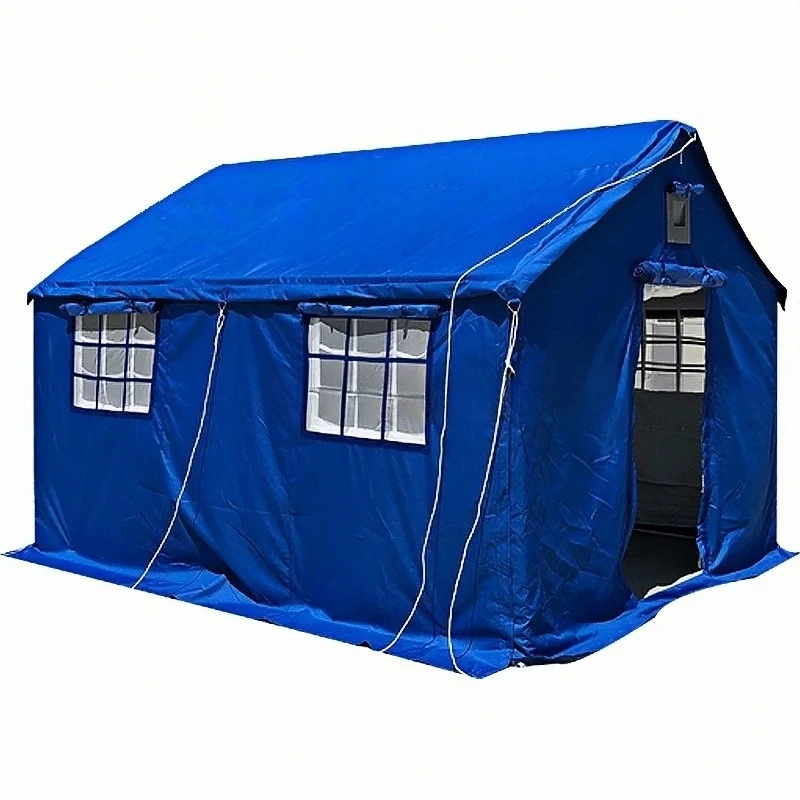 Disaster Relief Bracket Tent, Emergency Special 12 Square Meter Family Tent, Outdoor Rescue Flood Relief Tent