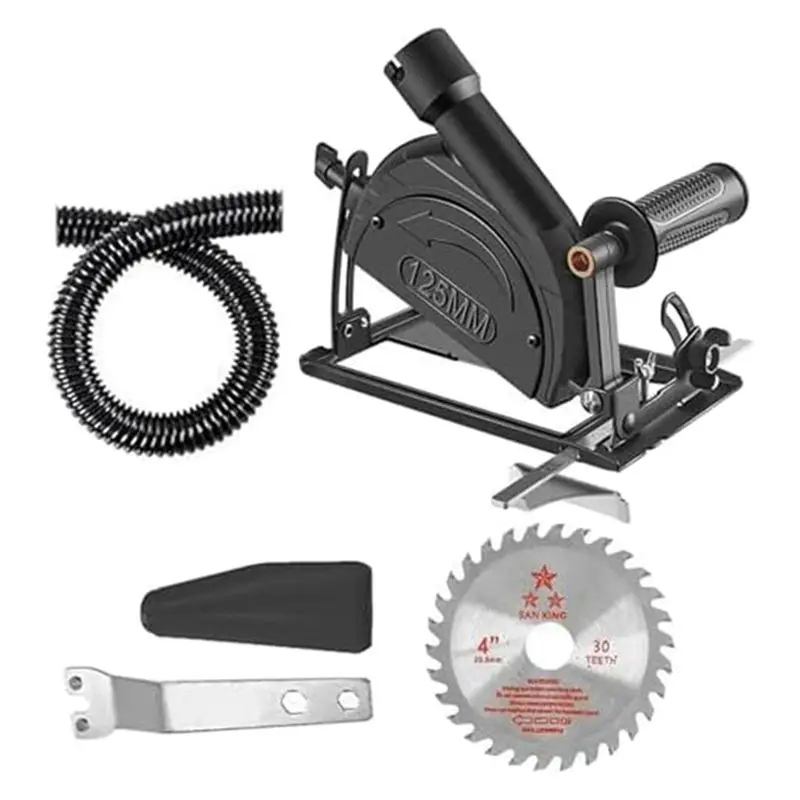 AT63-Adjustable Support For A Grinder, Upgraded Angle Grinder Stand Tool, Angle Grinder Stand For Tile 45° Chamfer