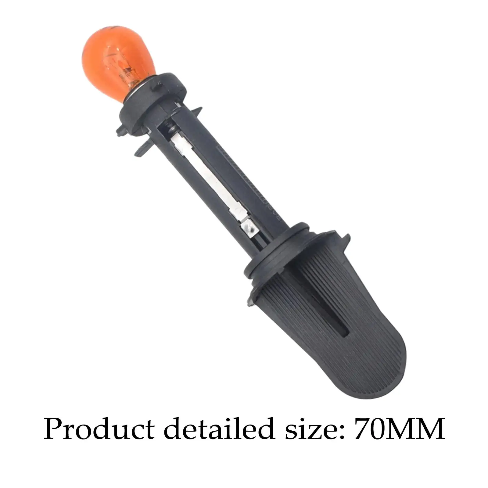 

Automotive Turn Signal Lamp Bulb Holder Compact 7cm ABS Replacement for Car Truck Headlight GJ6A-51-0H8