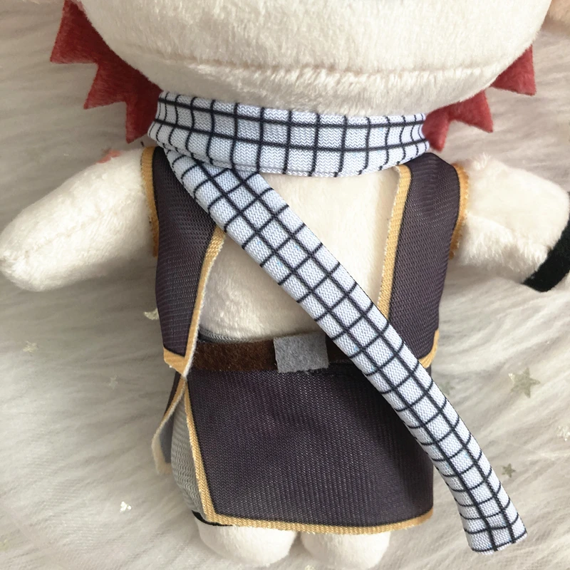 20cm Anime Fairy Tail Etherious Natsu Dragneel Plush Toy Soft Stuffed Cartoon Doll Gifts For Children