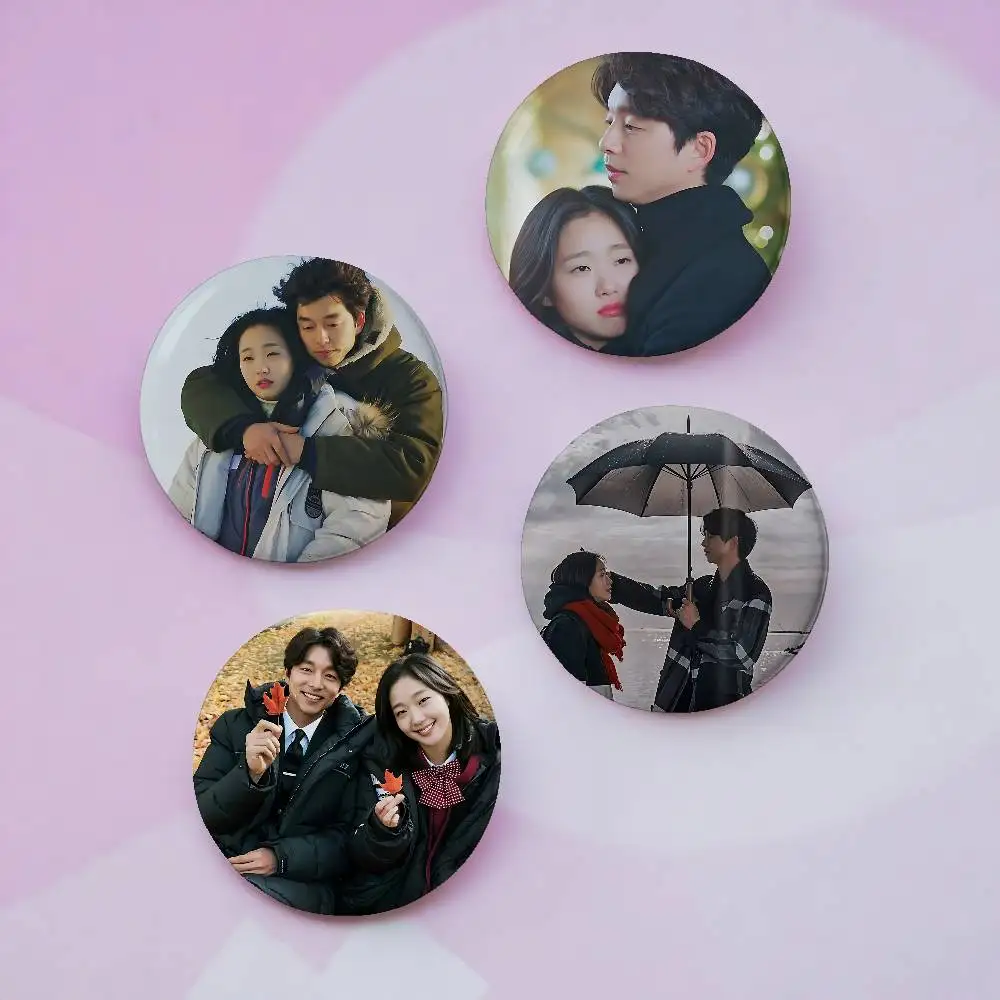 TV The L-Lonely And Great God Exquisite Tinplate Brooches Sleek Badge Lapel Pins For Bag Accessories Practical Souvenir Gifts
