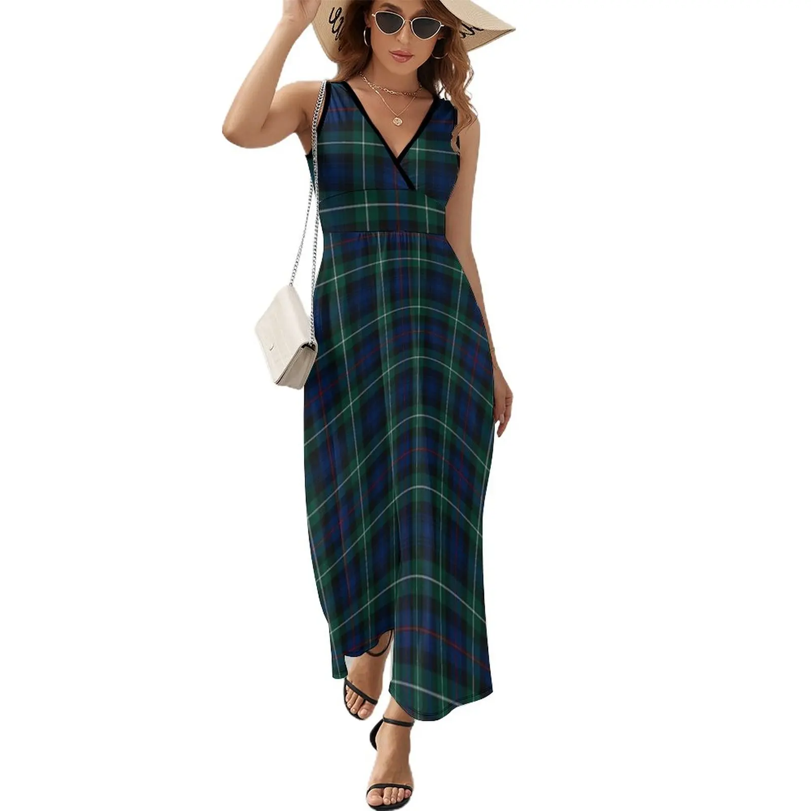 

Clan Mackenzie Tartan Sleeveless Dress long dresses for women summer women's suit Women's skirt Dresses for wedding party