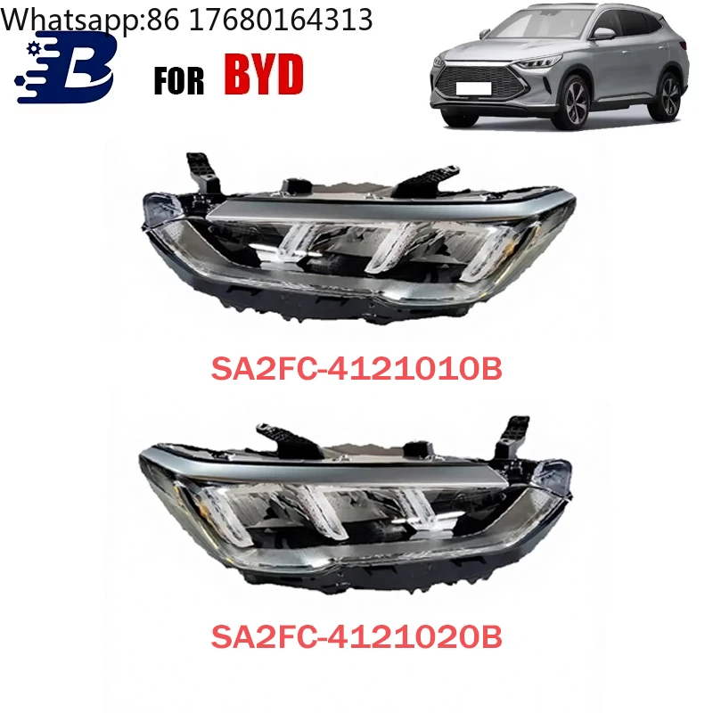 OEM SA2FC-4121010B L & SA2FC-4121020B R Cool White Headlights for BYD Song Pro II Sealion 5 DM-i 12V 6000K 3000 Lm 36W Car Lamp
