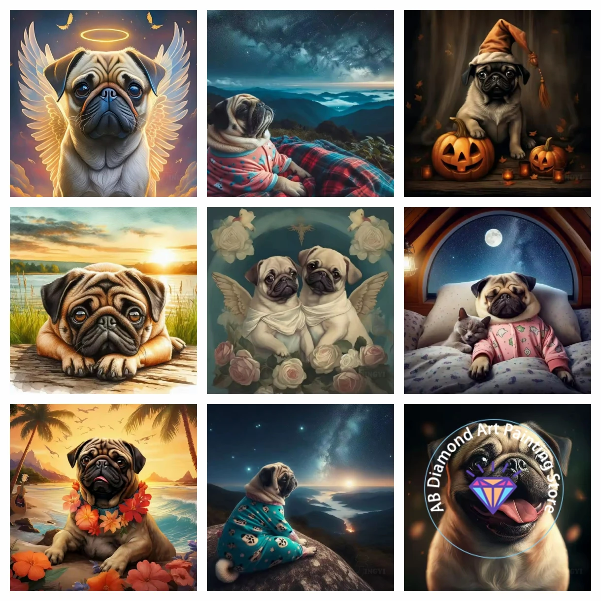 

Cute Guinea Pig Funny Animals AB Diamond Painting Kit 5D DIY Embroidery Cross Stitch Handmade Art Gift Crafts Home Decor Gift