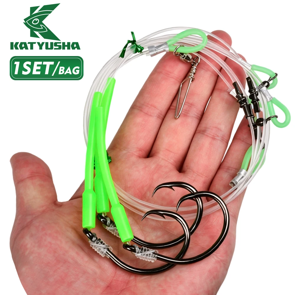 Snell Fishing Rig - KATYUSHA 1 Juego/Bolsa de Aparejos de