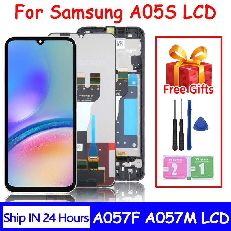 High Quality For Samsung A05s LCD A057 Touch Screen Digitizer For Samsung A057F A057F/DS A057M/DS LCD