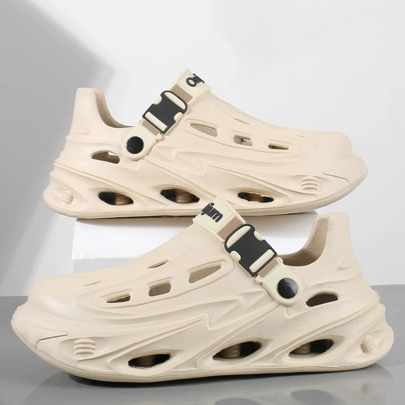 

Summer Men's Beach Sandals Outdoor Clogs Sport Breathable Slippers Slides Men Casual Garden Shoes Hiking Male Outdoor Sandals