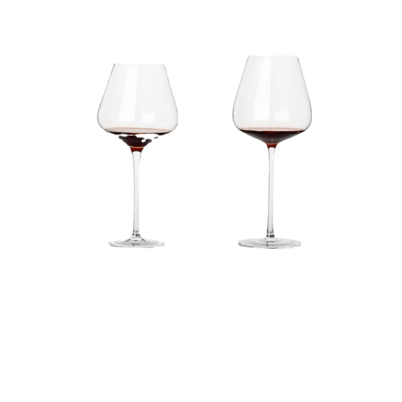 

Red Wine Cup Set Household Luxury Crystal Cup Goblet Large 2 Couples European Wine Cup Set glass cup