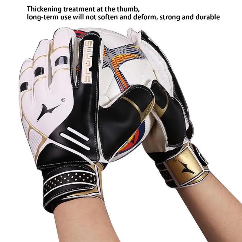 Gants de gardien de but coordonnants pour enfants et adultes, gants de gardien de but en latex, gants de match professionnels, gants de football pour hommes et femmes