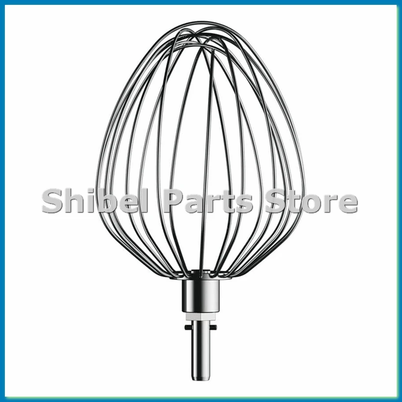 Stainless Steel Whisk, Accessory for Food Processors, Balloon Whisk Suitable for All Chef XL Food Processors-A23R