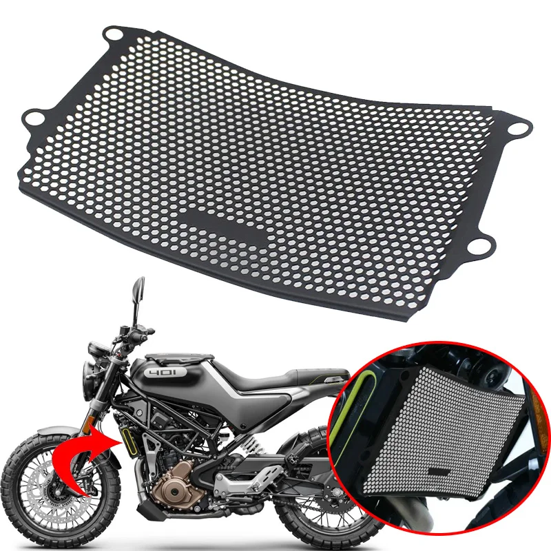 

Motorcycle Accessories Radiator Grille Guard Grill Cover Protector Fit For Husqvarna Svartpilen 401 For duke390 Duke 390 2024-