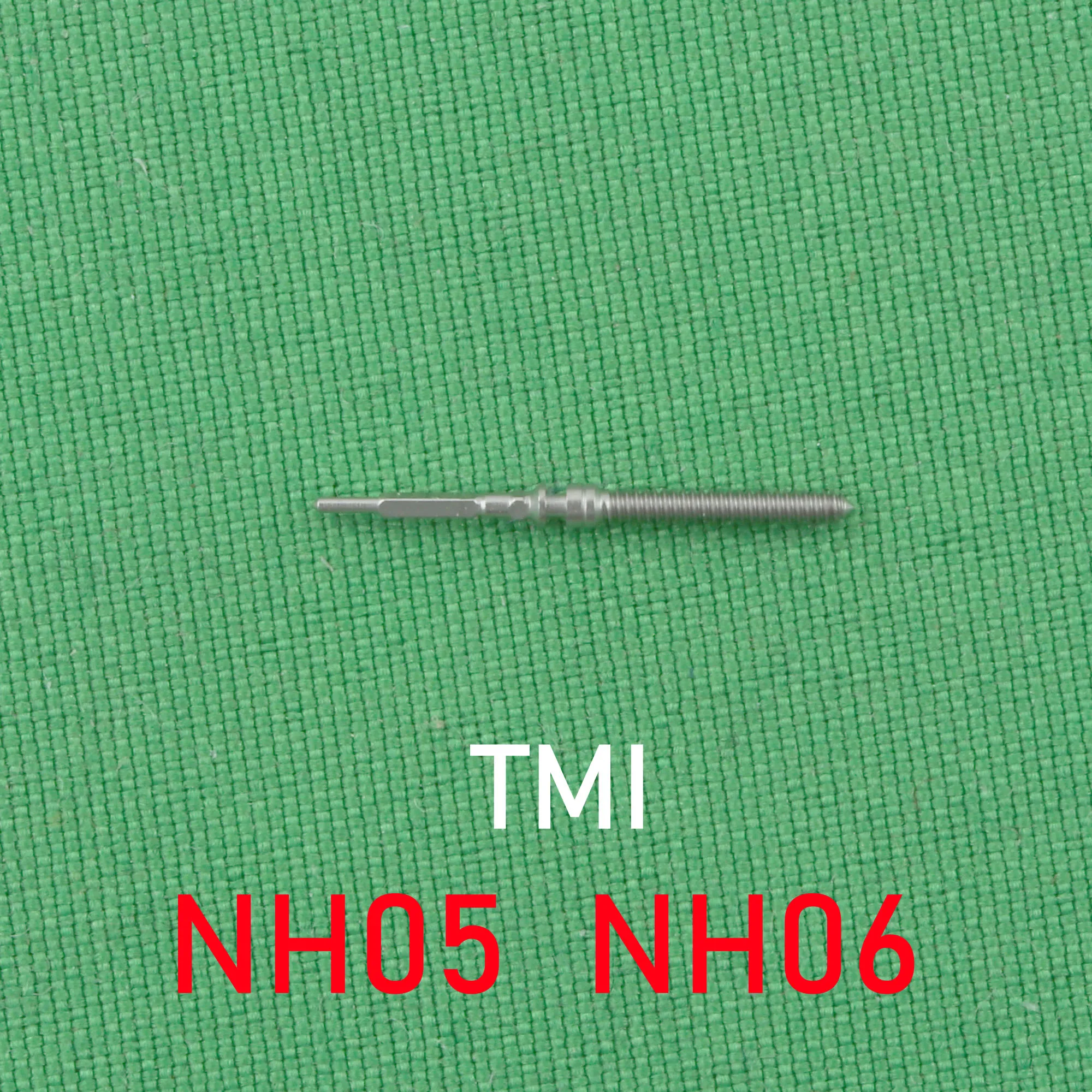 TMI NH05 stem NH06 stem nh Series stem watch movement stem Goutent Steel Crown Parts NH05A Setting stem Kit NH06 stem