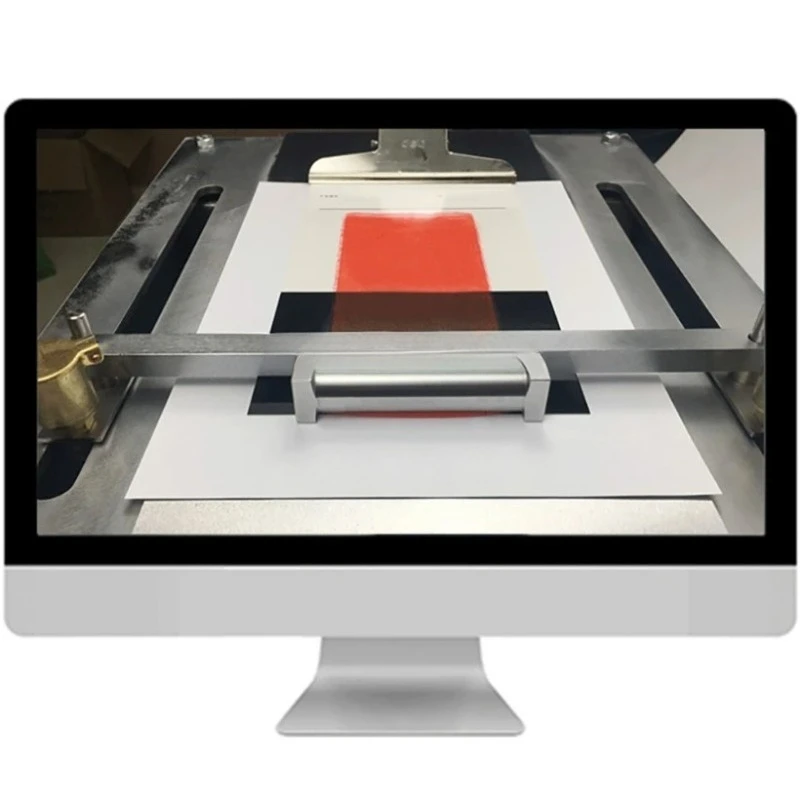 Stainless Steel Four-Sided Film Applicator, 80mm Width Tetrahedral Wet Film Coater