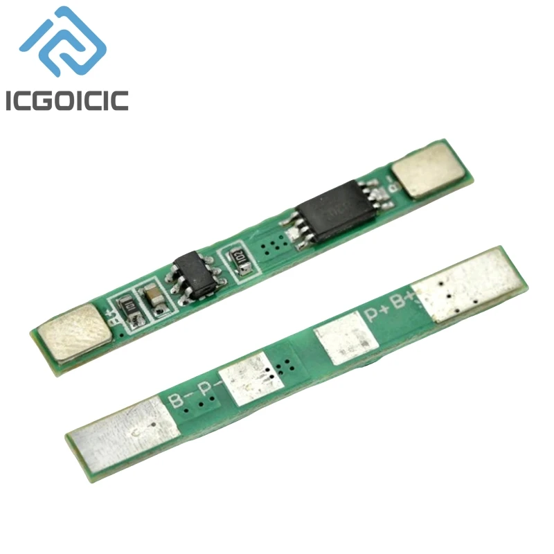 Lithium Battery Protection Single - String 18650  Battery Polymer  Board 3.7V  IC 2A 3A