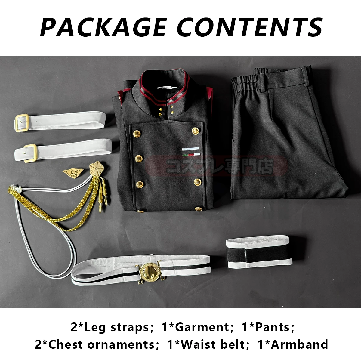 HOLOUN Seraph Of The End Anime Guren Ichinose Cosplay Costume Coat Pants Belt Uniform Halloween Christmas Convention view 5