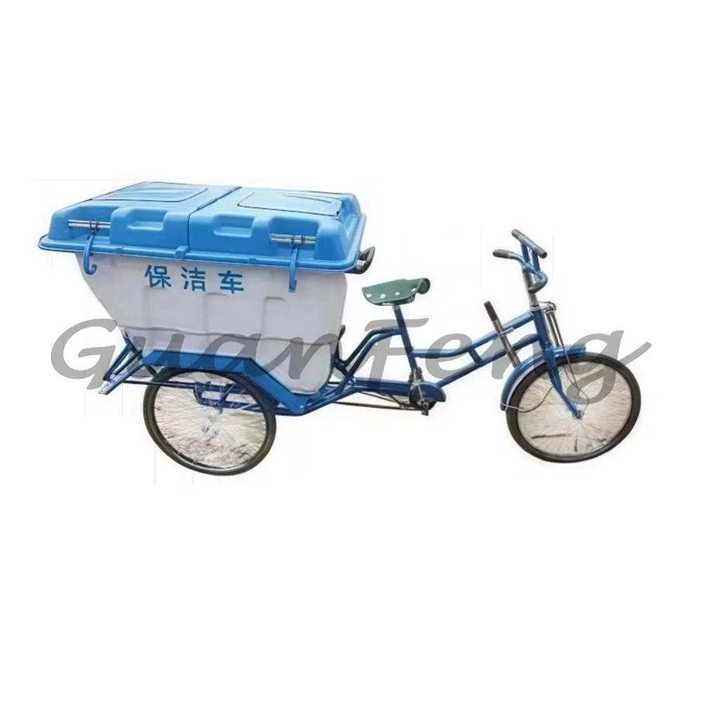 Tricycle Garbage Collection and Transportation Sanitation Truck Garden Supplies