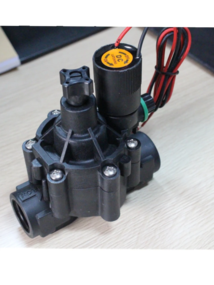 101DH - DC Latching  1 in. DH Series Inline Plastic Residential Irrigation Valve with Flow Control