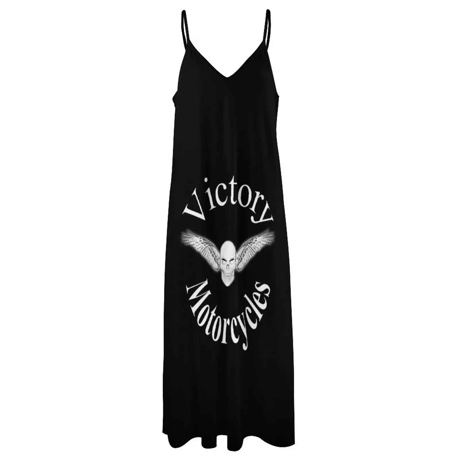 Victory motorcycle vampire skull t-shirt Sleeveless Dress luxury woman party dress party dresses women wedding dresses for woman