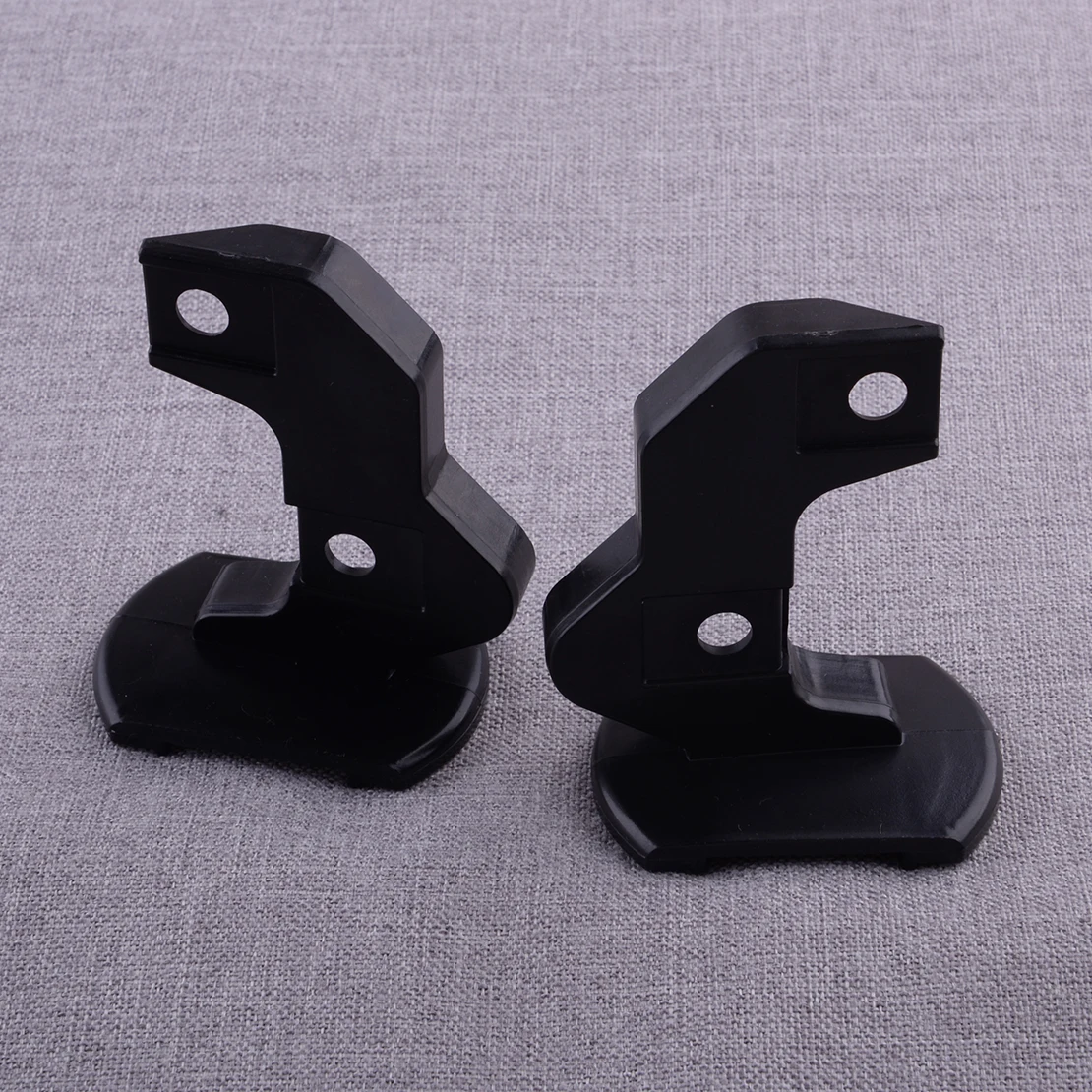 New 51118159361 1 Pair Front Bumper End Support Bracket Holder Mount Cover Black Plastic 51118159362 Fit for BMW 5-Series E39