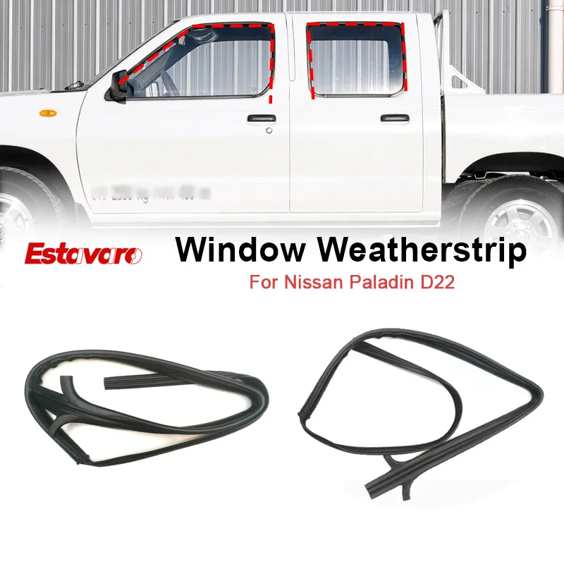 Glass Run Channel Window For Nissan Paladin D22 Window Weatherstrip Guide Channel Car Accessories
