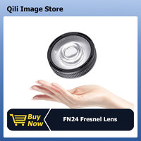 FN24 Fresnel Lens MINI Bowens Mount Spotlight Increase brightness Focusing Lens for Yongnuo Nanlite Forza 60B COB Light