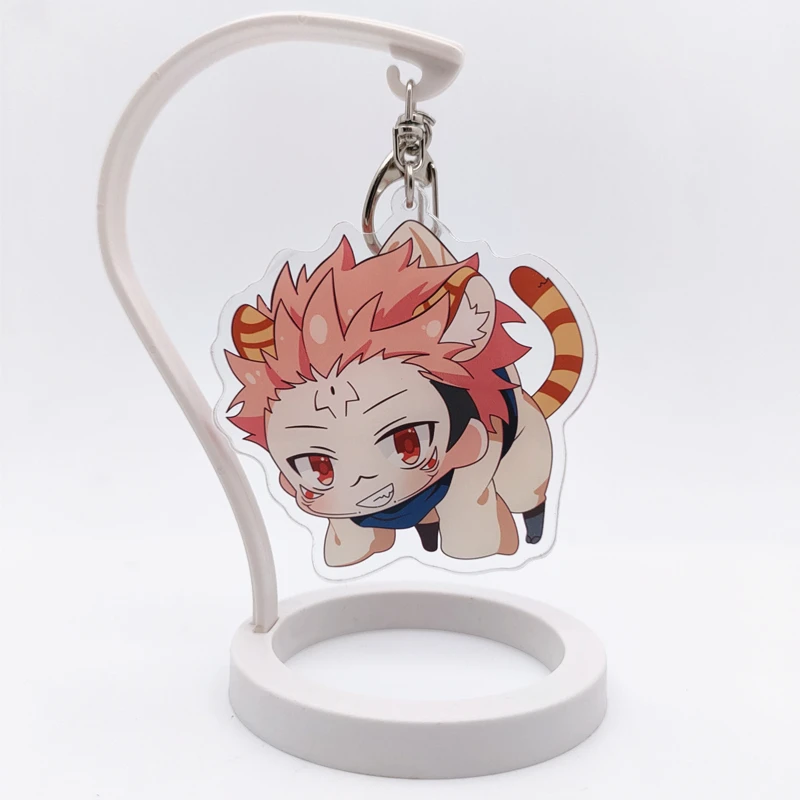 لعبة Jujutsu Kaisen Fushiguro Megumi Kugisaki Nobara تأثيري المفاتيح قلادة ظهره سحر Ambitus أنيمي