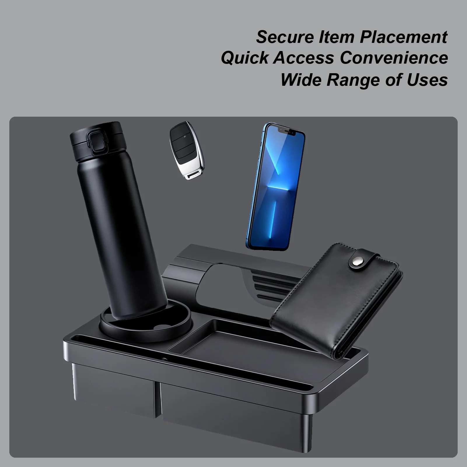 

Door Cup Holders For Vehicles Non-Slip Vehicle Storage Box Car Organizer For Door Window Truck SUV Phone Bottle Beverage Drink