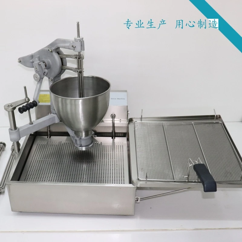 Manual blanking ball donut machine Donuts fryer desktop three kinds of molds