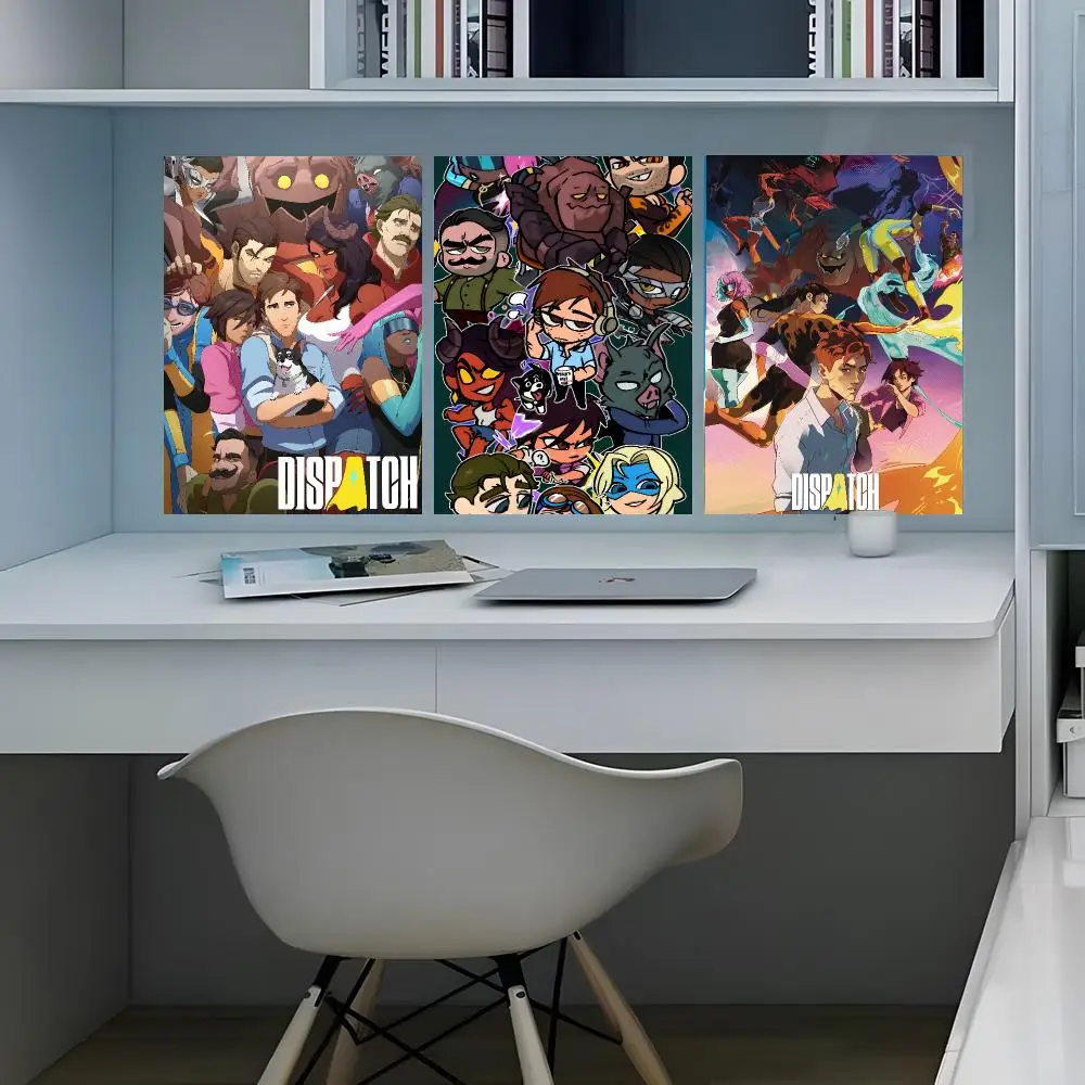 Game D-Dispatch Poster Poster Artistic Stylish Wall Art For Home Office Bathroom‌ Decor Living