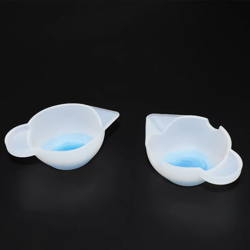 DIY Silicone Mixing Cup For UV Epoxy Resin Making Silicone Mold Cup Resin Pigments Mold Tools Jewelry Making Craft