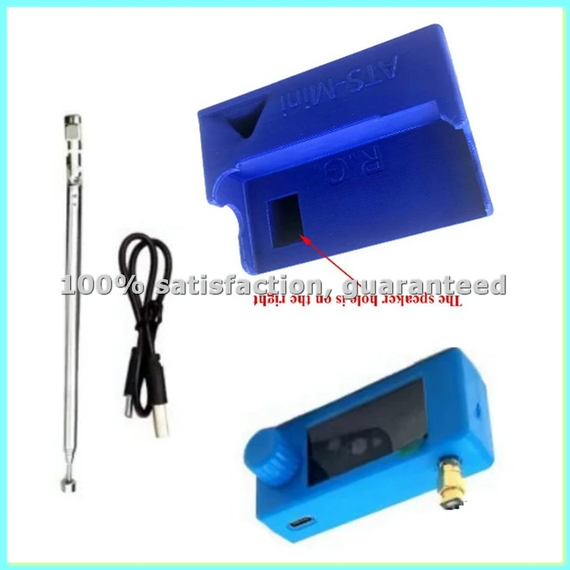 

Мини-радиоприемник SI4732 с поддержкой LSB, USB, AM/FM, 1,9-дюймовым дисплеем, коротковолновым радио и телескопической антенной, 3D-подставкой - ABFT