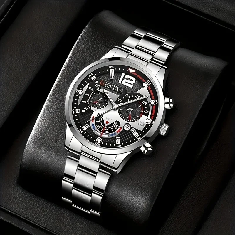 1pcs New Women's Fashion Starry Silver Quartz Watch Valentine's Day Easter Ramadan Gift for Friends