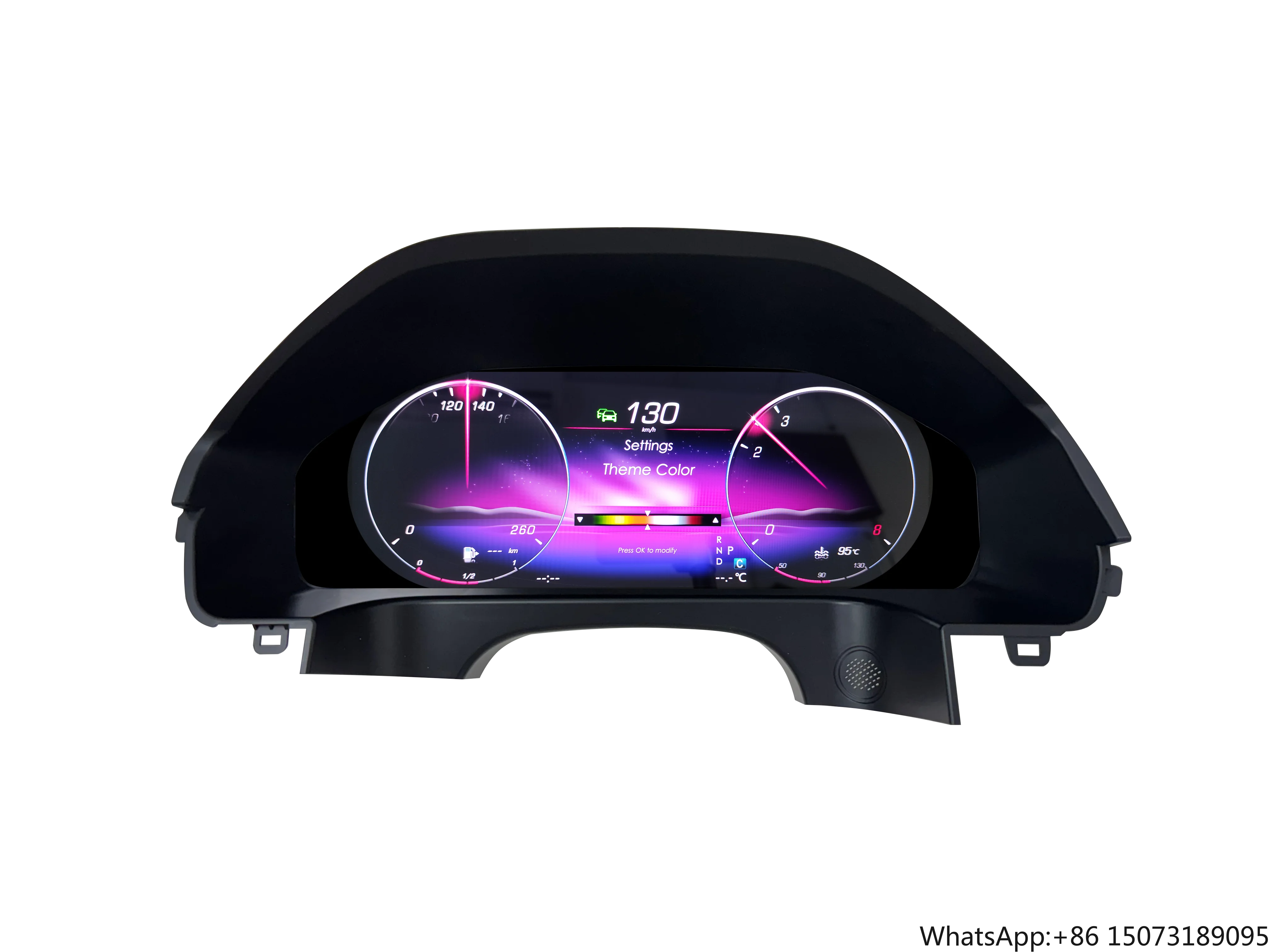 For  E-Class W212 W213 2010 2015 12.3 Inches Dashboard Digital Instrument Cluster with CarPlay Plug and Play