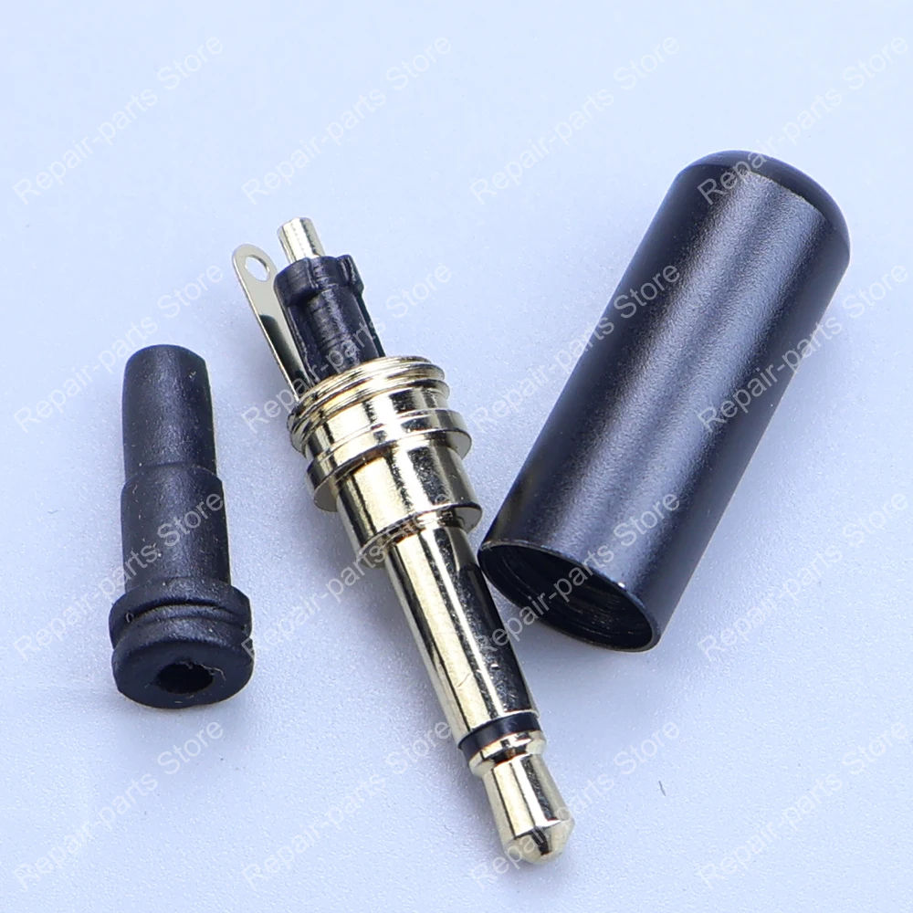 JCD 3.5MM Stereo Headphone Plug 2/3/4 Pin Male Gold-Plated Audio Adapter Set Speaker Headphone Jack AUX Solder Wire Connector view 4