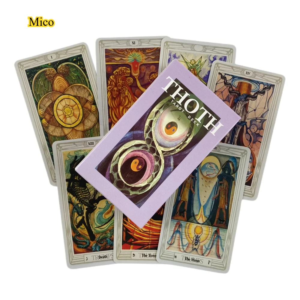 

Retro Tarot & Oracle Card Deck • Decorative Table Game for Party & Home Ornament