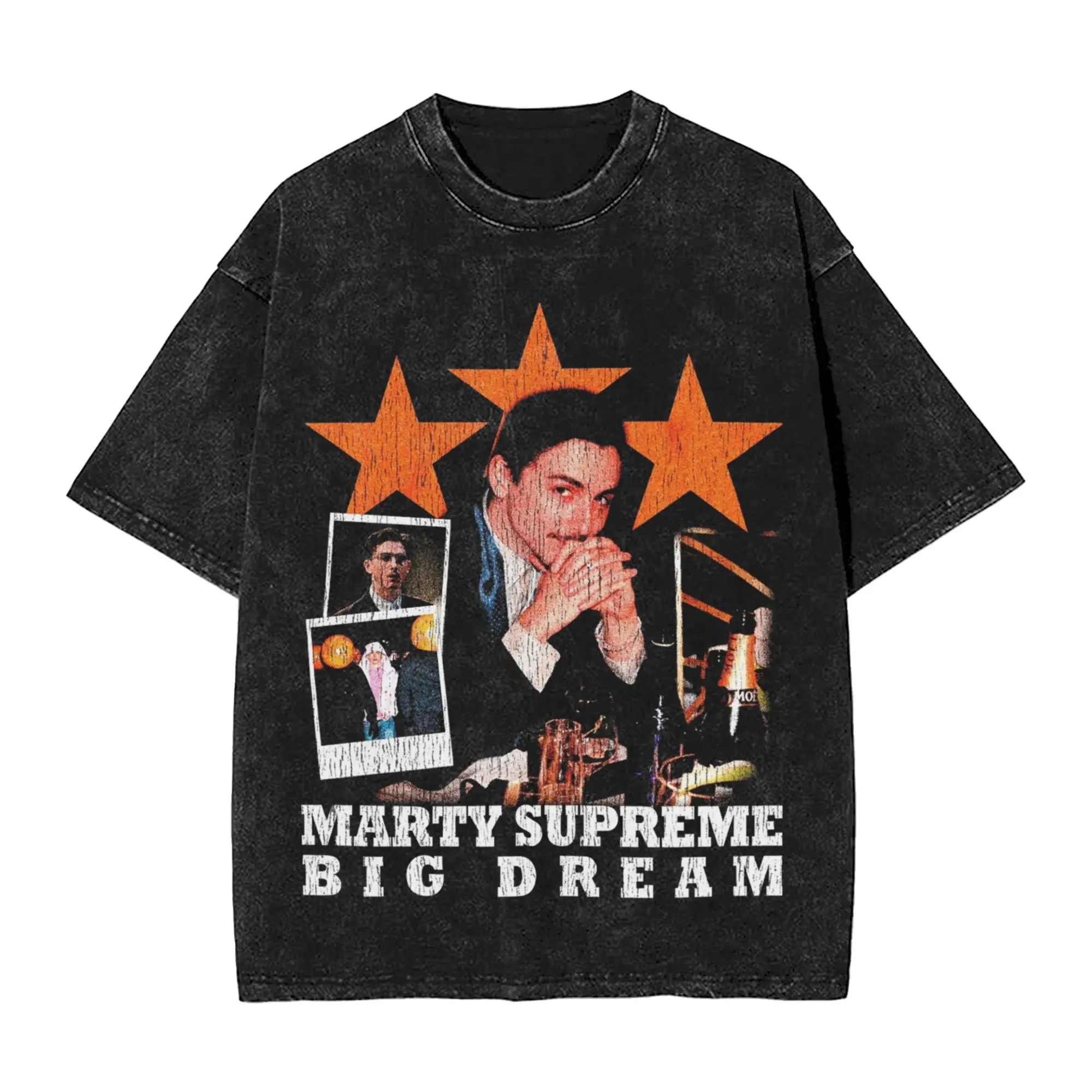 Oversize Marty Supreme Movie Apparel T Shirt for Men Women  Cotton Washed Tee Shirt Clothing