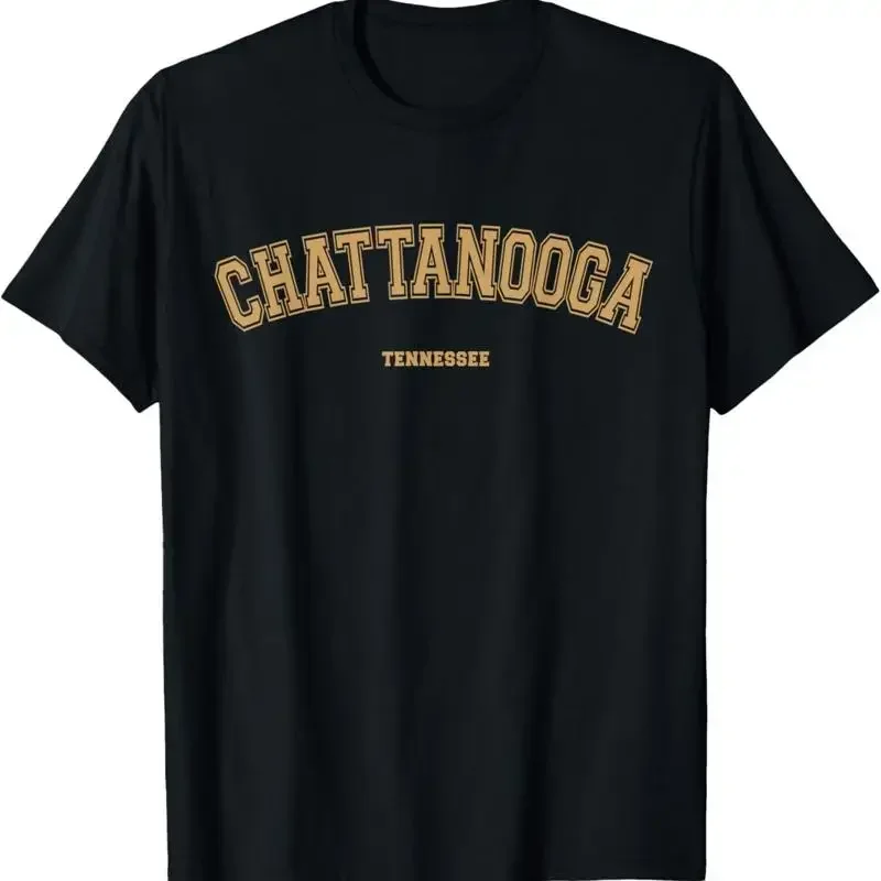 Camiseta estilo colegial deportivo de Chattanooga